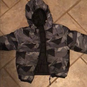 North face winter  reversible jacket